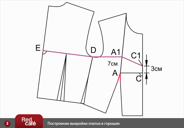 Начертить выкройку основы Начертить выкройку основы