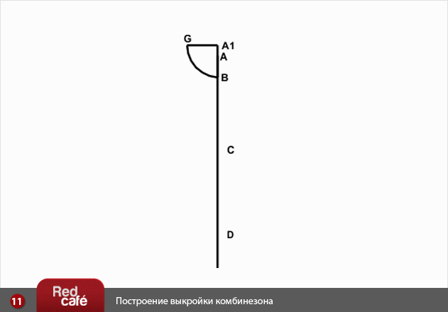 RedCafe | Построение выкройки комбинезона RedCafe | Построение выкройки комбинезона