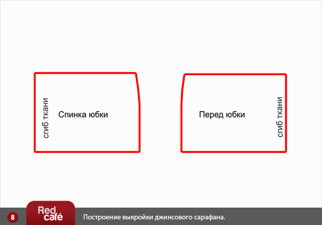 Моделирование выкройки женского сарафана