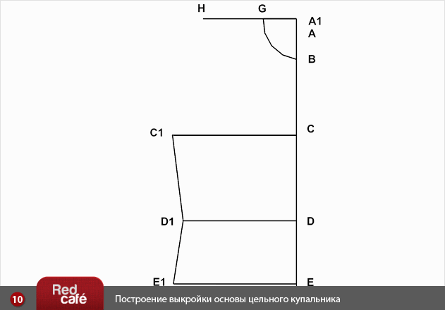 Выкройка купальника | RedCafe.ru Выкройка купальника | RedCafe.ru