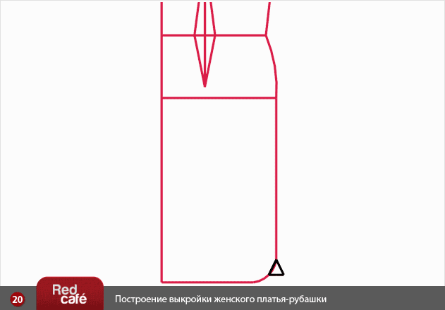 Моделирование платья-рубашки | RedCafe.ru Моделирование платья-рубашки | RedCafe.ru